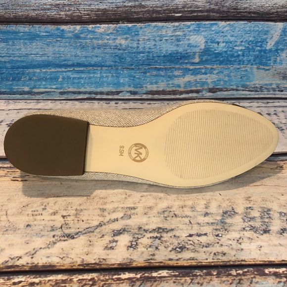 Michael Kors Dylyn MK Logo Ballet Flats Sz 9.5 M - Picture 11 of 12